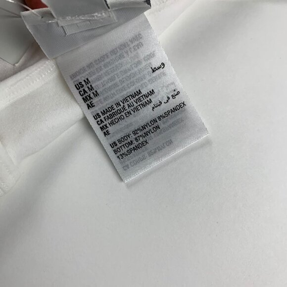 Jenni Women's Light Support Low Scoop Neck White Pullover Bralette Size M NWT‎ - Picture 4 of 7